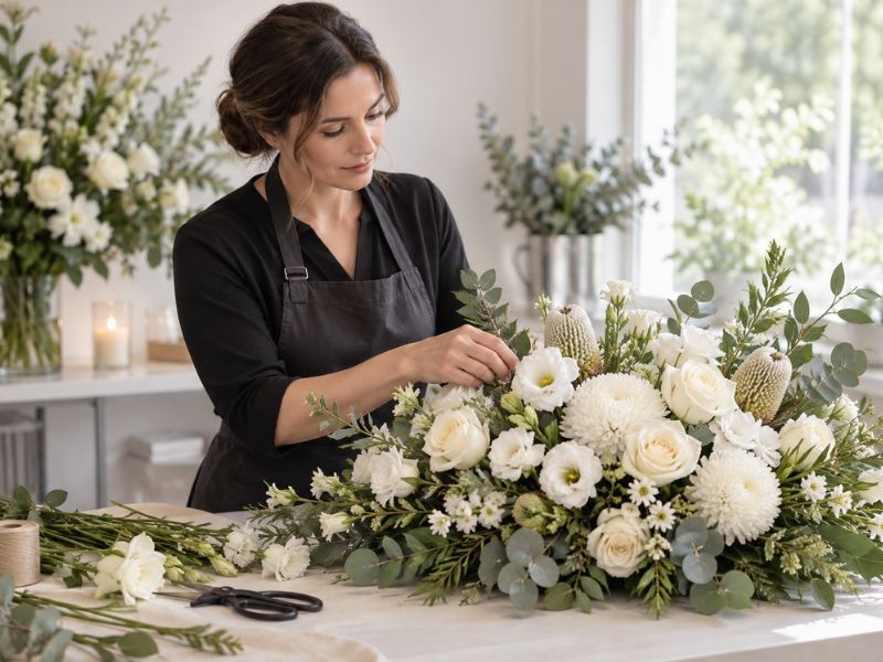 Floral design by Aisle and Stem