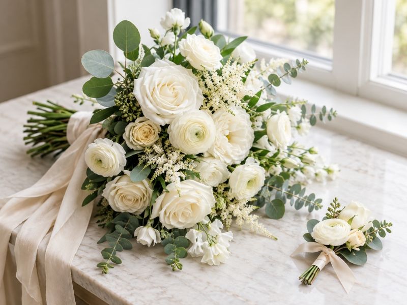 Floral design by Aisle and Stem