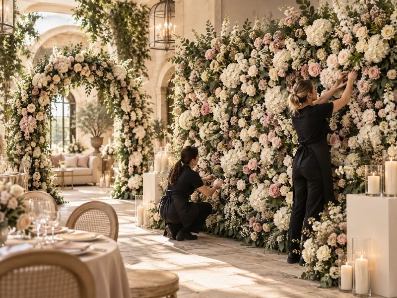 Floral installations