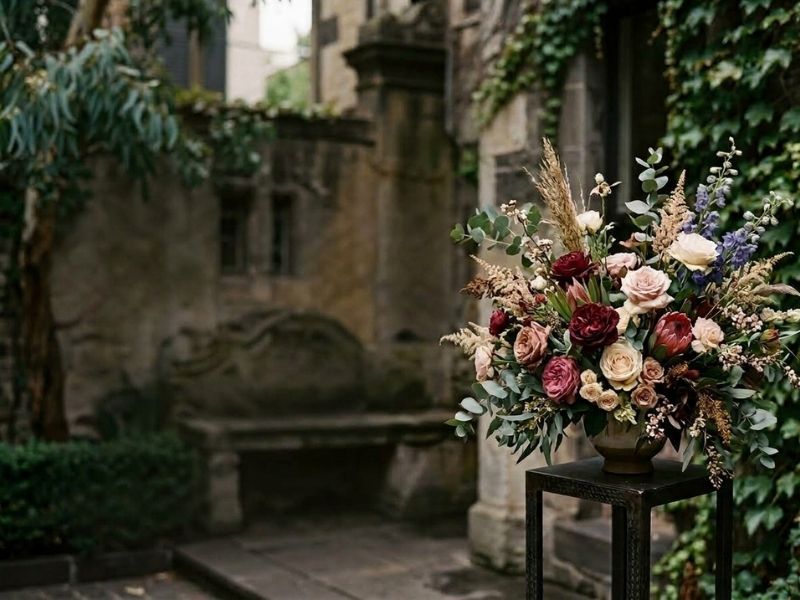 Floral design by Aisle and Stem