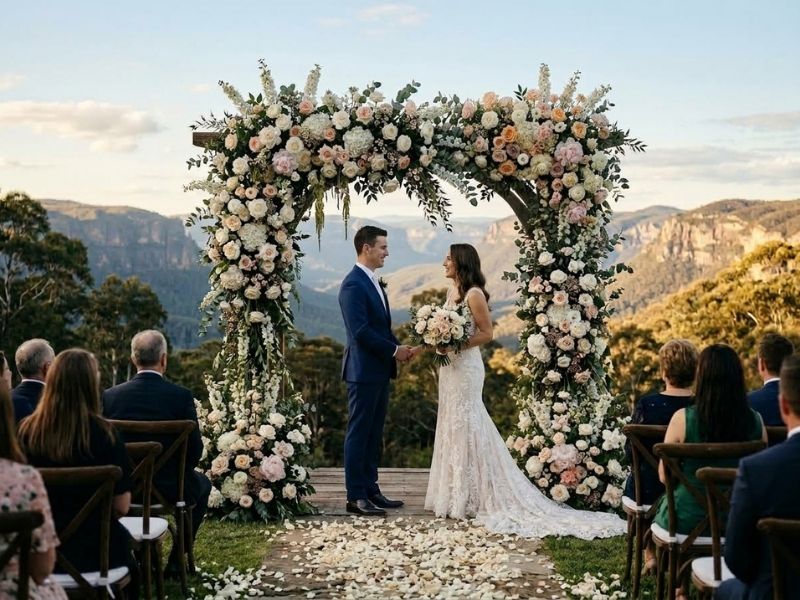 Floral design by Aisle and Stem