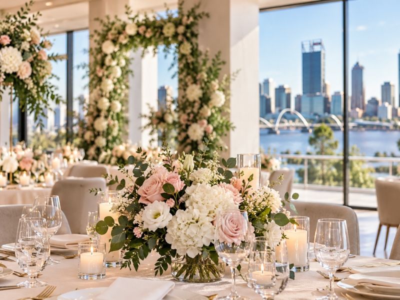 Floral design by Aisle and Stem