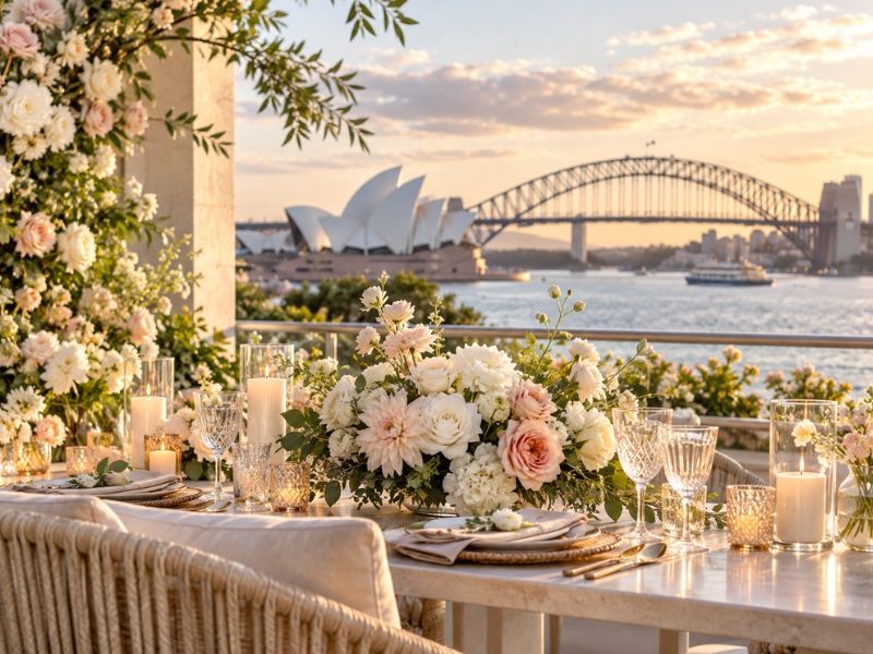 Floral design by Aisle and Stem