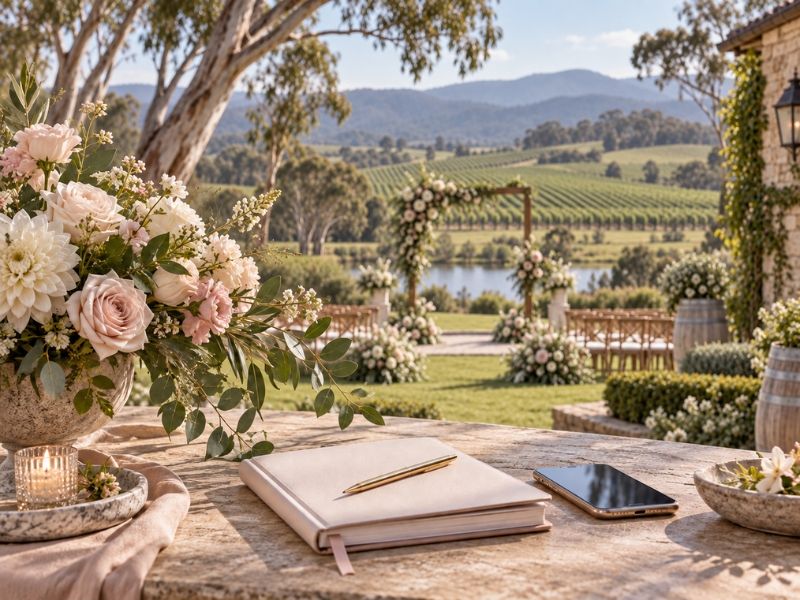 Floral design by Aisle and Stem