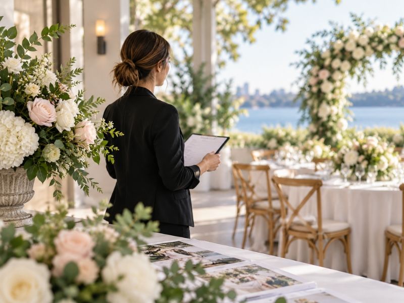 Floral design by Aisle and Stem