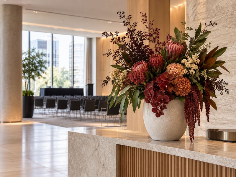 Floral design by Aisle and Stem