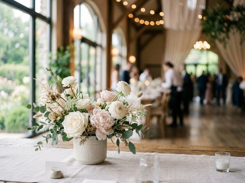 Floral design by Aisle and Stem