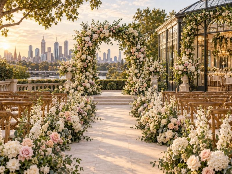 Wedding florals Melbourne