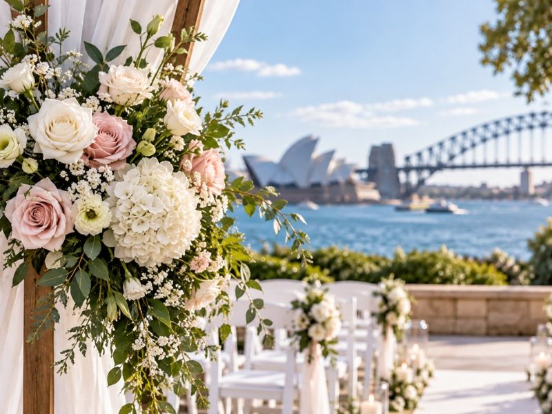 Wedding florals Sydney